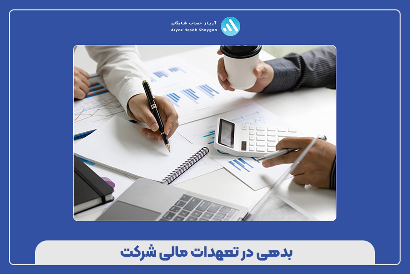 بدهی در تعهدات مالی شرکت
